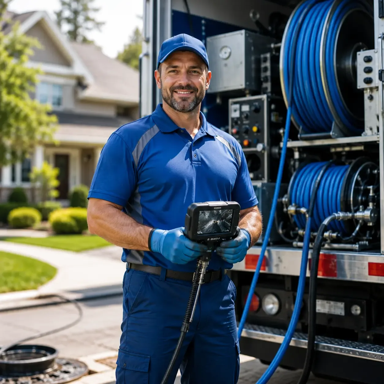 Local outdoor drain cleaning specialists in Albany, IL